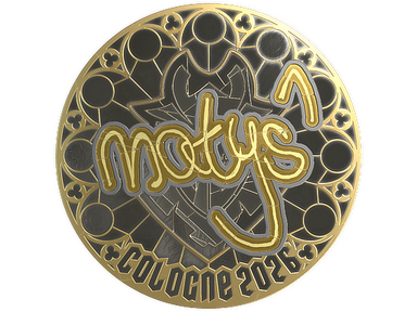 Sticker | MATYS (Gold) | Cologne 2026