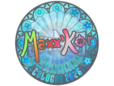 Sticker | maxxkor (Holo) | Cologne 2026