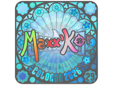 Sticker | maxxkor (Holo, Ranked) | Cologne 2026