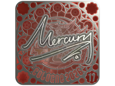 Sticker | Mercury (Foil, Ranked) | Cologne 2026
