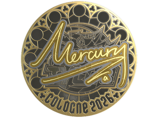 Sticker | Mercury (Gold) | Cologne 2026