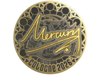 Sticker | Mercury (Gold) | Cologne 2026