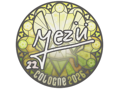 Sticker | mezii | Cologne 2026