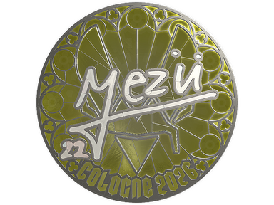 Sticker | mezii (Foil) | Cologne 2026