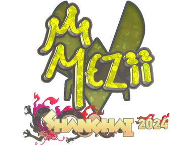 Sticker | mezii (Glitter) | Shanghai 2024