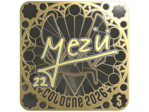 Sticker | mezii (Gold, Ranked) | Cologne 2026
