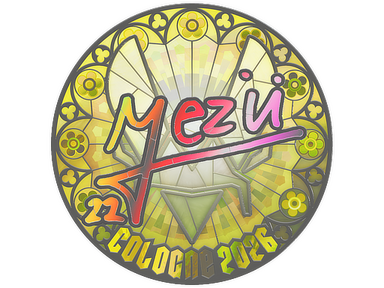 Sticker | mezii (Holo) | Cologne 2026