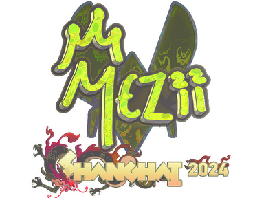 Sticker | mezii (Holo) | Shanghai 2024