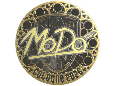 Sticker | MoDo (Gold) | Cologne 2026