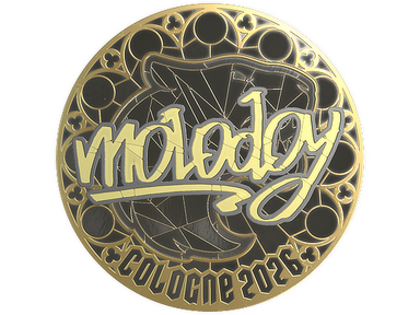Sticker | molodoy (Gold) | Cologne 2026