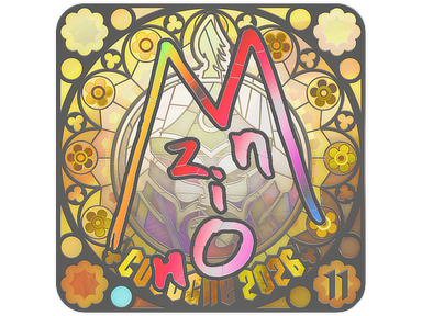 Sticker | mzinho (Holo, Ranked) | Cologne 2026