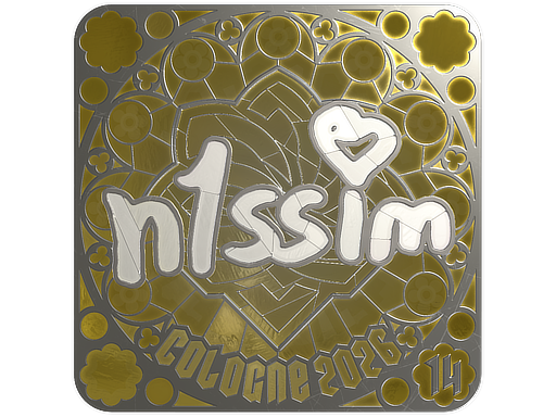 Sticker | n1ssim (Foil, Ranked) | Cologne 2026