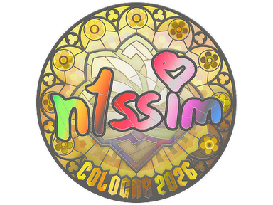 Sticker | n1ssim (Holo) | Cologne 2026