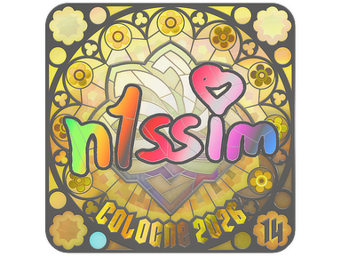 Sticker | n1ssim (Holo, Ranked) | Cologne 2026