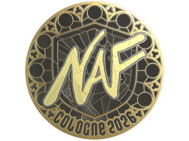 Sticker | NAF (Gold) | Cologne 2026