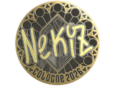 Sticker | NEKiZ (Gold) | Cologne 2026