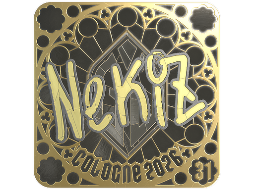 Sticker | NEKiZ (Gold, Ranked) | Cologne 2026