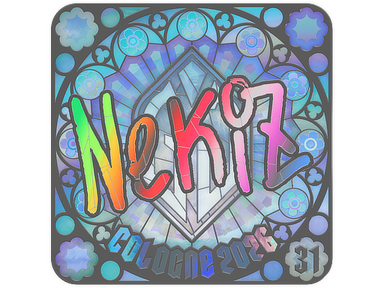 Sticker | NEKiZ (Holo, Ranked) | Cologne 2026