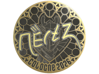 Sticker | NertZ (Gold) | Cologne 2026