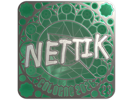 Sticker | nettik (Foil, Ranked) | Cologne 2026