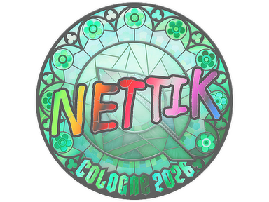 Sticker | nettik (Holo) | Cologne 2026