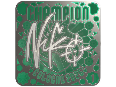Sticker | NiKo (Foil, Ranked) | Cologne 2026