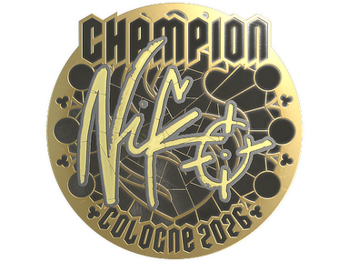 Sticker | NiKo (Gold, Champion) | Cologne 2026