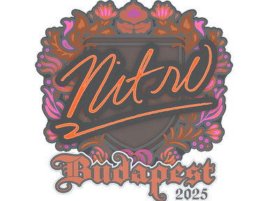 Sticker | nitr0 | Budapest 2025