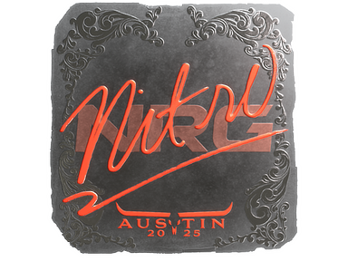 Sticker | nitr0 (Foil) | Austin 2025