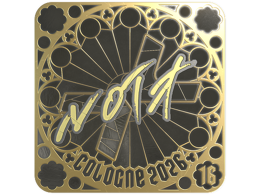 Sticker | nota (Gold, Ranked) | Cologne 2026