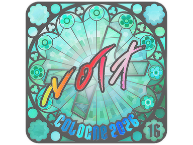 Sticker | nota (Holo, Ranked) | Cologne 2026