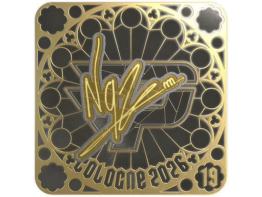 Sticker | NQZ (Gold, Ranked) | Cologne 2026