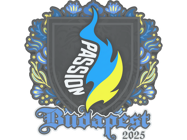 Sticker | Passion UA | Budapest 2025