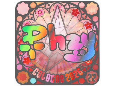 Sticker | phzy (Holo, Ranked) | Cologne 2026