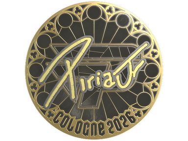 Sticker | piriajr (Gold) | Cologne 2026