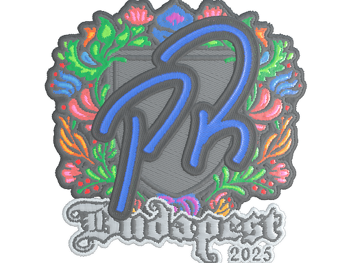 Sticker | PR (Embroidered) | Budapest 2025