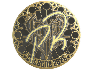 Sticker | PR (Gold) | Cologne 2026