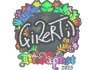 Sticker | qikert (Holo) | Budapest 2025