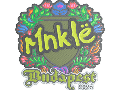 Sticker | r1nkle (Embroidered) | Budapest 2025