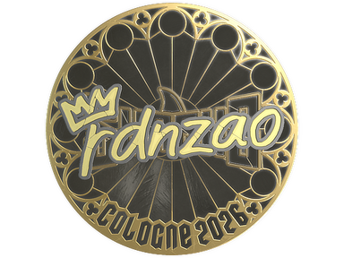 Sticker | rdnzao (Gold) | Cologne 2026