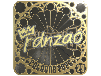 Sticker | rdnzao (Gold, Ranked) | Cologne 2026