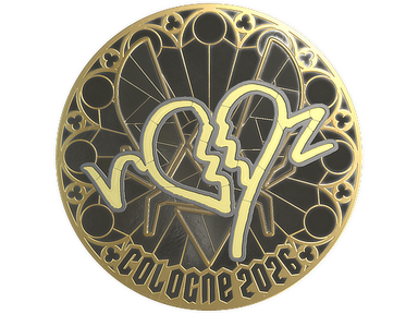 Sticker | ropz (Gold) | Cologne 2026