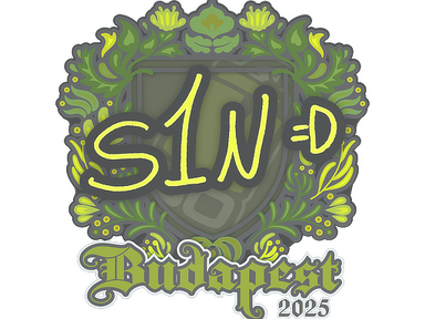 Sticker | s1n | Budapest 2025