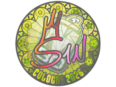 Sticker | s1n (Holo) | Cologne 2026