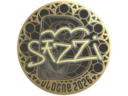 Sticker | s1zzi (Gold) | Cologne 2026