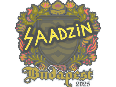 Sticker | saadzin | Budapest 2025