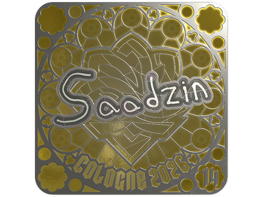 Sticker | saadzin (Foil, Ranked) | Cologne 2026