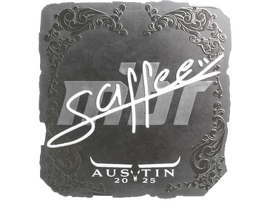 Sticker | saffee (Foil) | Austin 2025