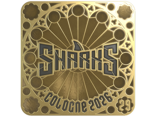 Sticker | Sharks Esports (Gold, Ranked) | Cologne 2026