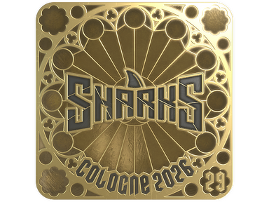 Sticker | Sharks Esports (Gold, Ranked) | Cologne 2026